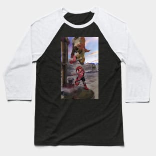 Shattering - Vipers Den - Genesis Collection Baseball T-Shirt